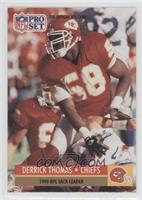 League Leader - Derrick Thomas (Kansas City Chiefs Helmet on Front)