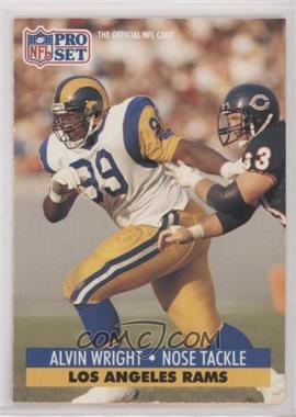 1991 Pro Set - [Base] #206 - Alvin Wright