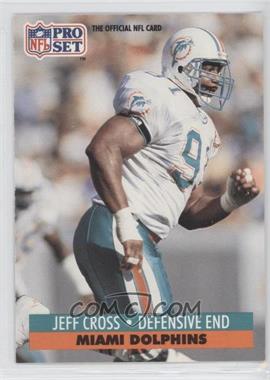 1991 Pro Set - [Base] #208 - Jeff Cross