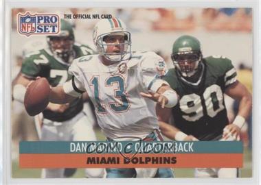 1991 Pro Set - [Base] #210 - Dan Marino