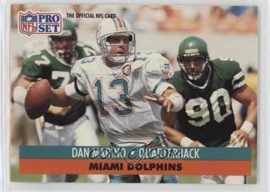 1991 Pro Set - [Base] #210 - Dan Marino