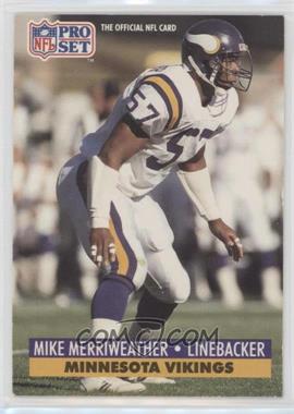 1991 Pro Set - [Base] #219 - Mike Merriweather