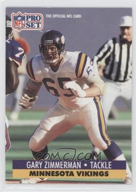 1991 Pro Set - [Base] #224 - Gary Zimmerman