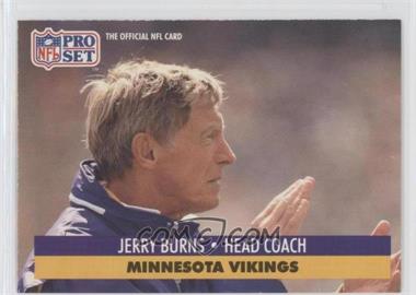 1991 Pro Set - [Base] #225 - Jerry Burns