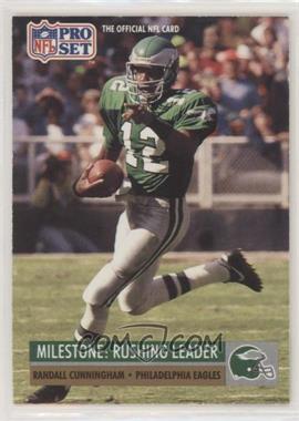 1991 Pro Set - [Base] #24 - Milestone - Randall Cunningham