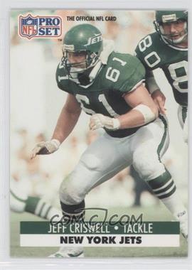 1991 Pro Set - [Base] #245 - Jeff Criswell