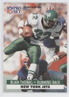 Blair Thomas (No NFLPA Logo on back)