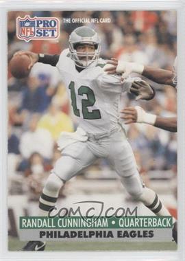 1991 Pro Set - [Base] #256 - Randall Cunningham