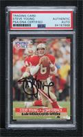 Steve Young [PSA Authentic PSA/DNA Cert]