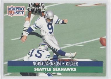 1991 Pro Set - [Base] #300 - Norm Johnson