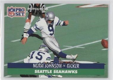 1991 Pro Set - [Base] #300 - Norm Johnson