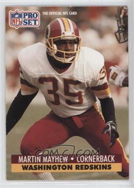 1991 Pro Set - [Base] #321 - Martin Mayhew