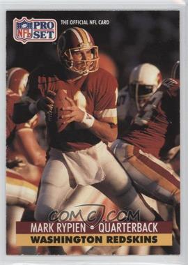 1991 Pro Set - [Base] #322 - Mark Rypien