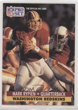 1991 Pro Set - [Base] #322 - Mark Rypien