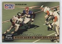 1990 Replay - Bills Alone Atop AFC East (Error: No NFLPA Logo on Back)