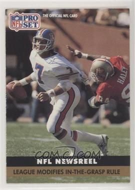1991 Pro Set - [Base] #345 - NFL Newsreel - League Modifies In-The-Grasp Rule (John Elway, Charles Haley)