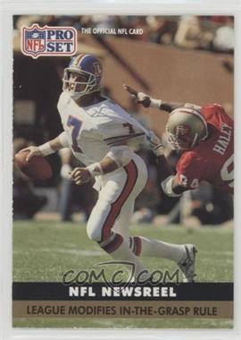 1991 Pro Set - [Base] #345 - NFL Newsreel - League Modifies In-The-Grasp Rule (John Elway, Charles Haley)