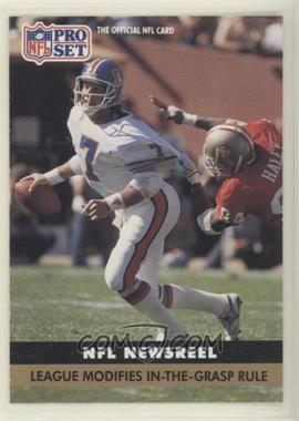 1991 Pro Set - [Base] #345 - NFL Newsreel - League Modifies In-The-Grasp Rule (John Elway, Charles Haley)