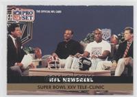 NFL Newsreel - Super Bowl XXV Tele-Clinic