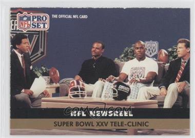 1991 Pro Set - [Base] #349 - NFL Newsreel - Super Bowl XXV Tele-Clinic