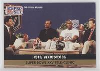 NFL Newsreel - Super Bowl XXV Tele-Clinic