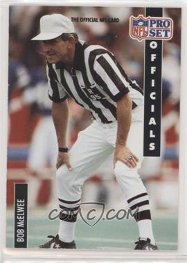 1991 Pro Set - [Base] #366 - Officials - Bob McElwee