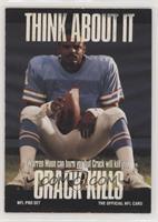Think About It - Warren Moon (Small Text on Back) [EX to NM]