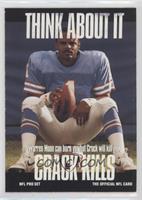 Think About It - Warren Moon (Large Text on Back) [EX to NM]