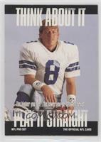 Think About It - Troy Aikman (Small Text on Back)