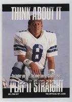 Think About It - Troy Aikman (Small Text on Back)