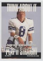 Think About It - Troy Aikman (Small Text on Back)