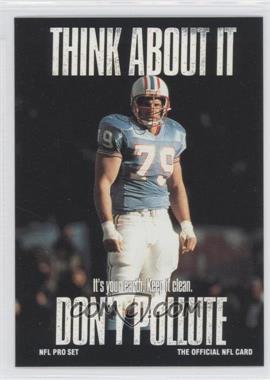 1991 Pro Set - [Base] #376.2 - Think About It - Ray Childress (Large Text on Back)