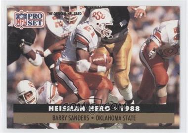 1991 Pro Set - [Base] #39 - Heisman Hero - Barry Sanders