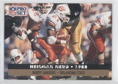 1991 Pro Set - [Base] #39 - Heisman Hero - Barry Sanders