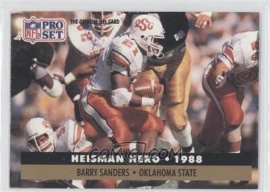 1991 Pro Set - [Base] #39 - Heisman Hero - Barry Sanders