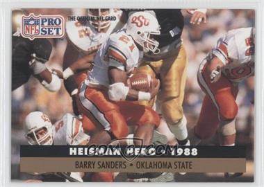 1991 Pro Set - [Base] #39 - Heisman Hero - Barry Sanders