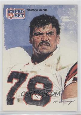 1991 Pro Set - [Base] #408 - All-AFC Team - Anthony Munoz