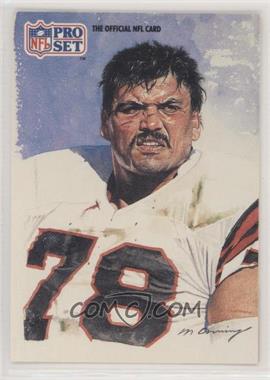 1991 Pro Set - [Base] #408 - All-AFC Team - Anthony Munoz