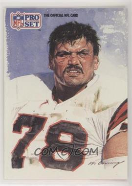 1991 Pro Set - [Base] #408 - All-AFC Team - Anthony Munoz