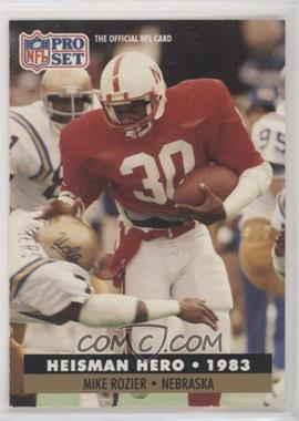 1991 Pro Set - [Base] #43 - Heisman Hero - Mike Rozier