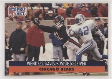 1991 Pro Set - [Base] #454 - Wendell Davis