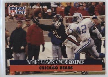 1991 Pro Set - [Base] #454 - Wendell Davis