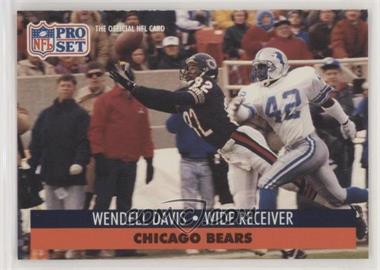 1991 Pro Set - [Base] #454 - Wendell Davis