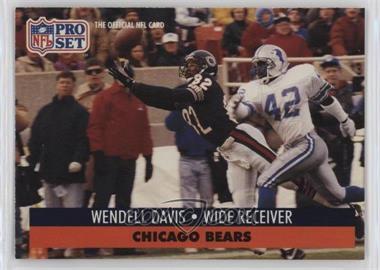 1991 Pro Set - [Base] #454 - Wendell Davis