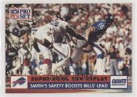 Super Bowl XXV Replay - Smith's Safety Boosts Bills' Lead (Bruce Smith) (
