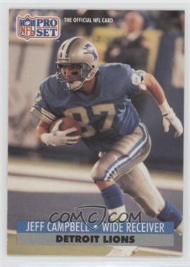 1991 Pro Set - [Base] #496 - Jeff Campbell