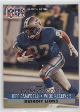 1991 Pro Set - [Base] #496 - Jeff Campbell