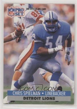 1991 Pro Set - [Base] #503 - Chris Spielman