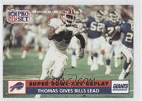 Super Bowl XXV Replay - Thomas Gives Bills Lead