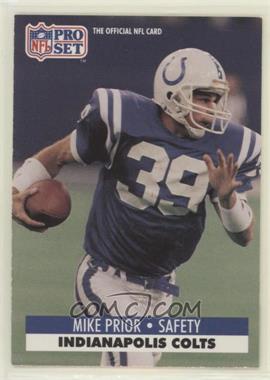 1991 Pro Set - [Base] #529.2 - Mike Prior (Corrected: Text on Back)